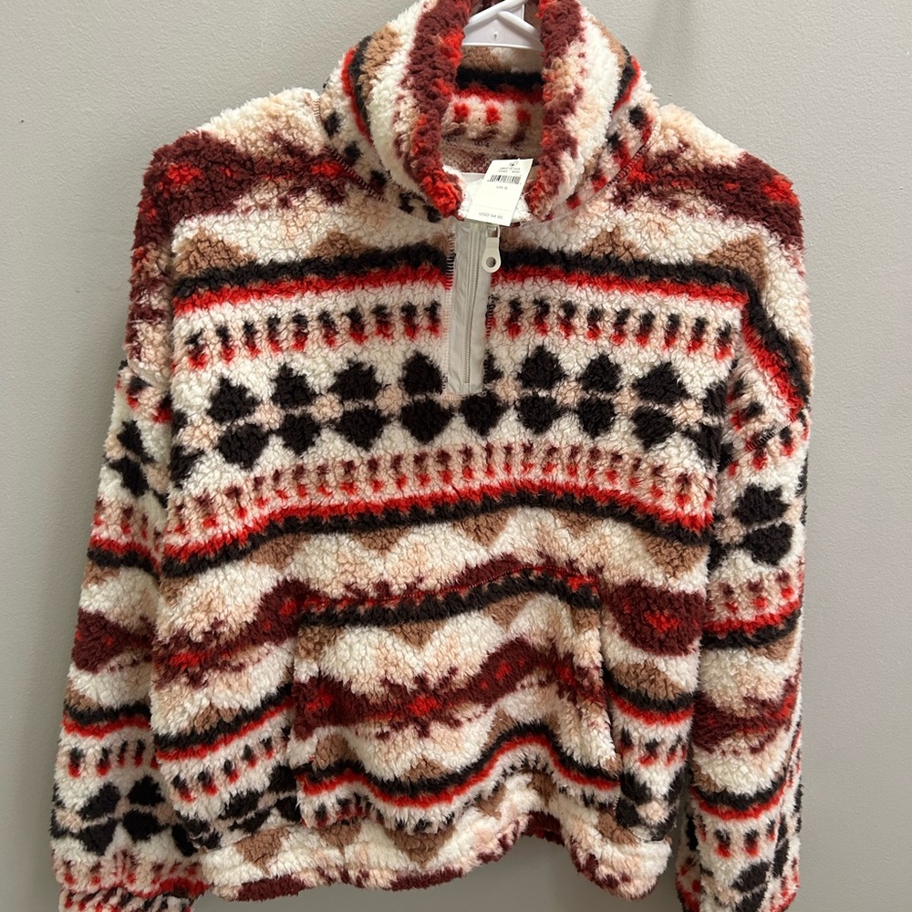 Multi color fleece